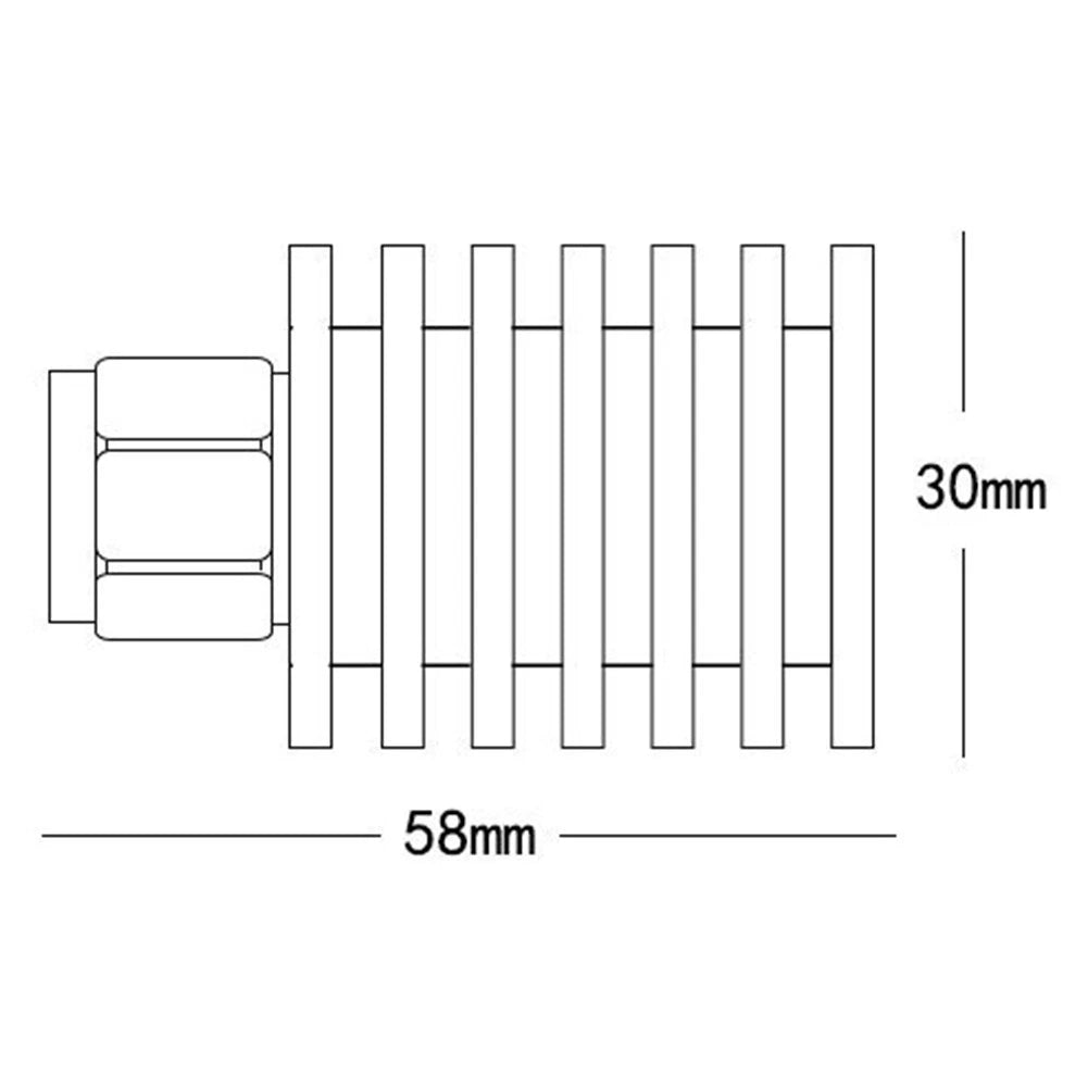 Dummy Load for RF Signal Reflection (DC GHz Frequency Range)
