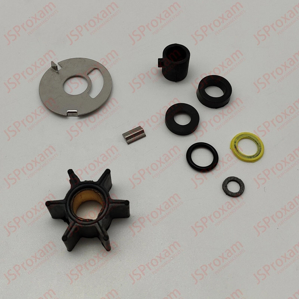 Water Pump Impeller Kit for Mercury 4-9.8 HP Outboard Motors (0.456", 46-70941A3)