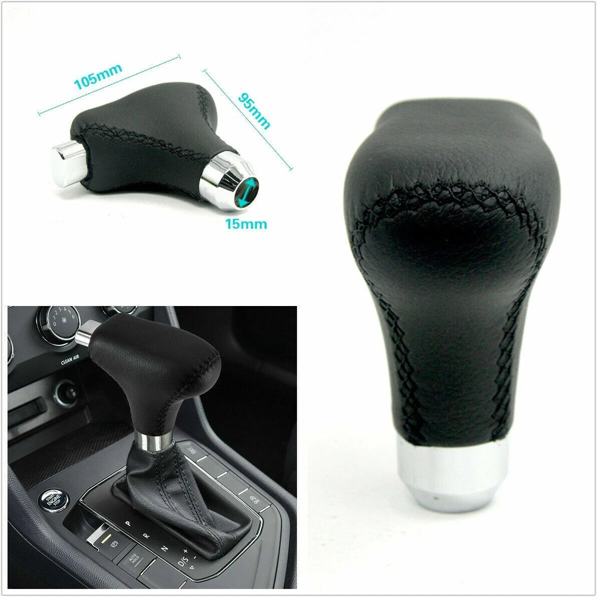 Shifter Lever Handle with Chrome Button for Honda Accord (1994–1997)
