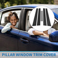 Door Pillar Window Trim Kit for Lexus ES Black (2002–2006)