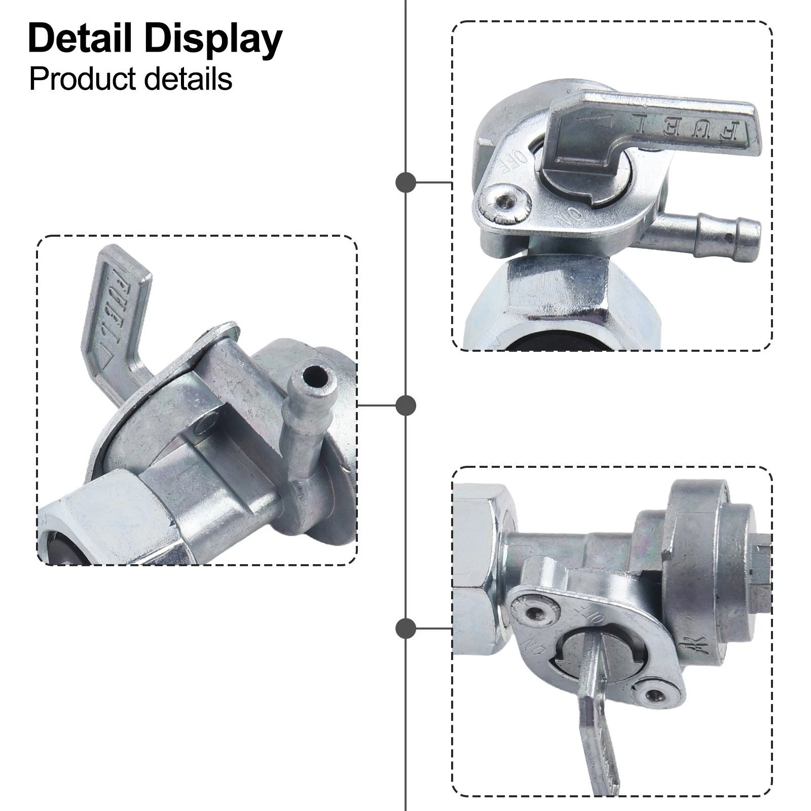 Petcock On/Off Valve for Predator 212cc 3200W Generator