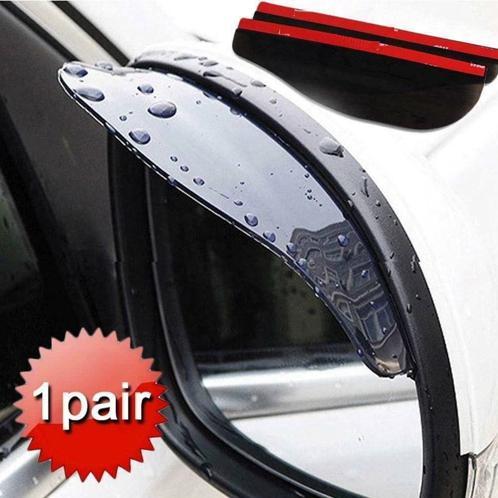 Set of 2 Side Rear View Mirror Visors for