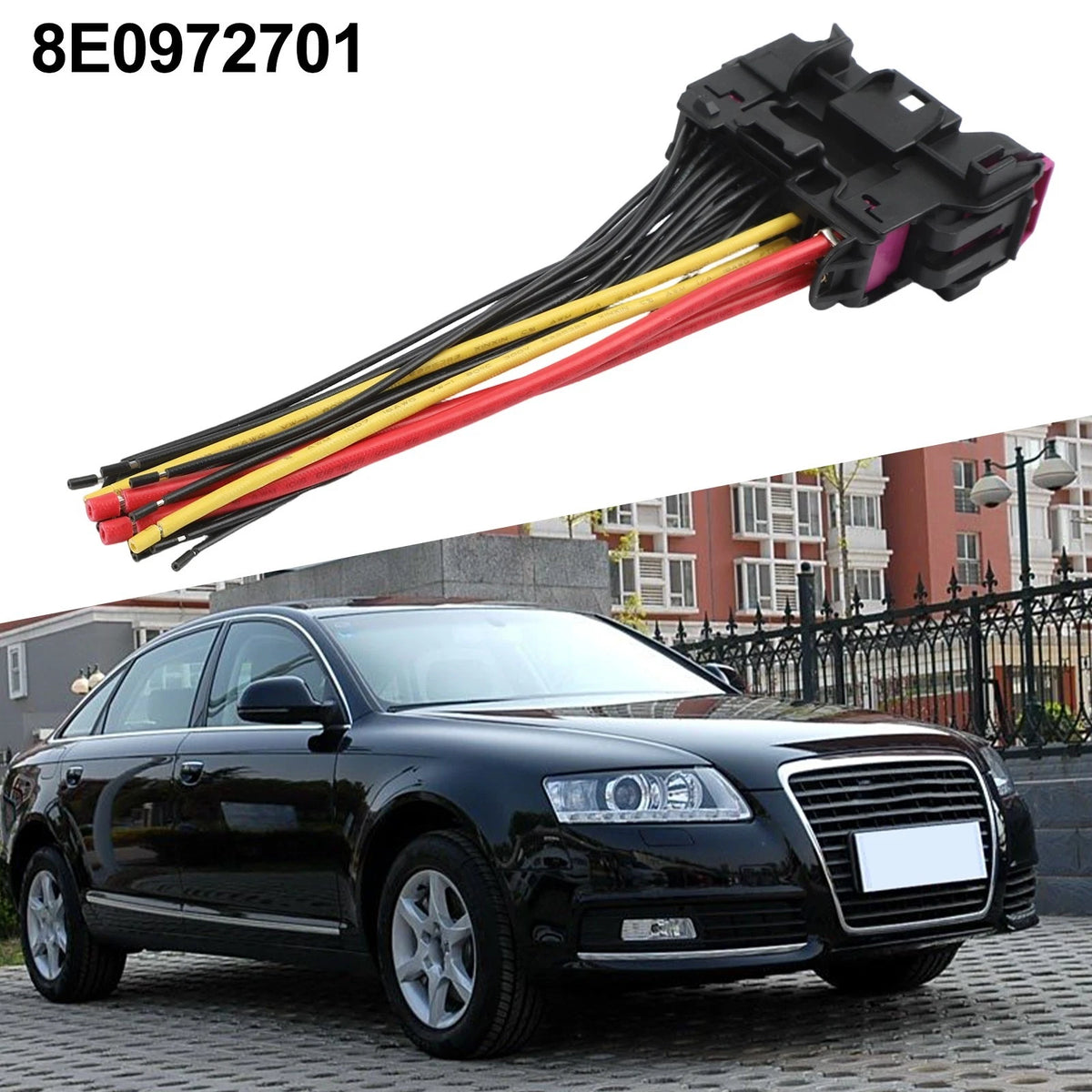 Female Door Harness For For A2 For A3 For A4 For A6 8E0972702 Fast Install