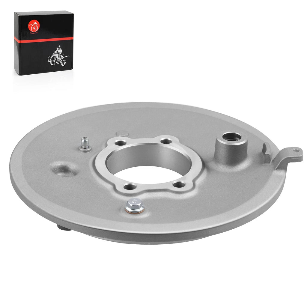 Set of 2 Rear Brake Backing Drum Plates for Yamaha Bear Tracker 250 (1999–2004) - 4XE-F5321-00-00