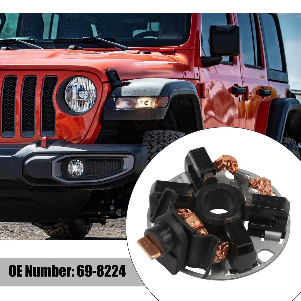 Starter Brush Holder Replacement for Jeep Wrangler 3.6 for Dodge Ram 2.0 (2010–2018)