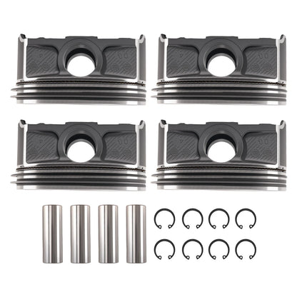 Piston Kit for Subaru Impreza WRX STI 2.5L Turbo (2004–2013) EJ255 EJ257 12006AD210