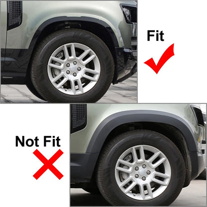 Front Bumper Side Protect Cover for Land Rover Defender 90 110 (2020–2023) Gloss Black