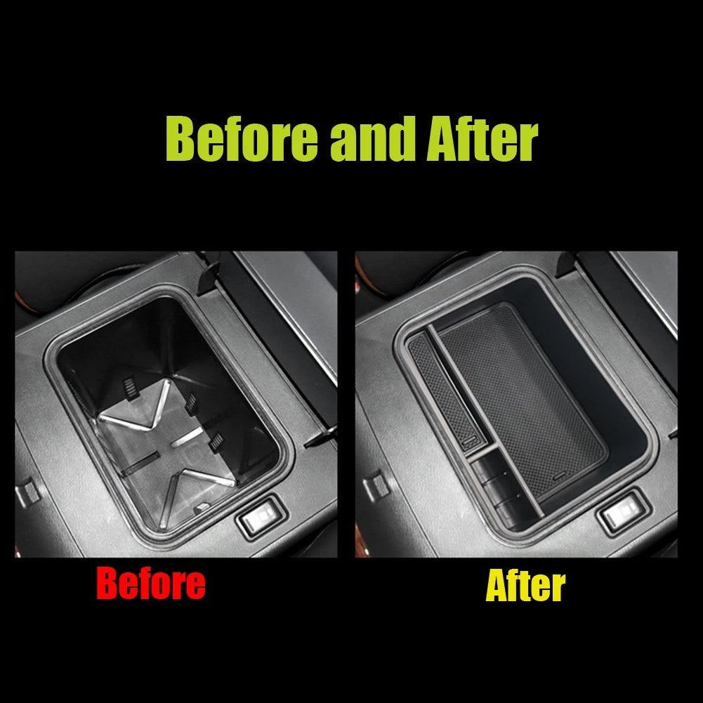 Center Console Armrest Storage Box for Nissan Patrol Y62 (2010–2023)