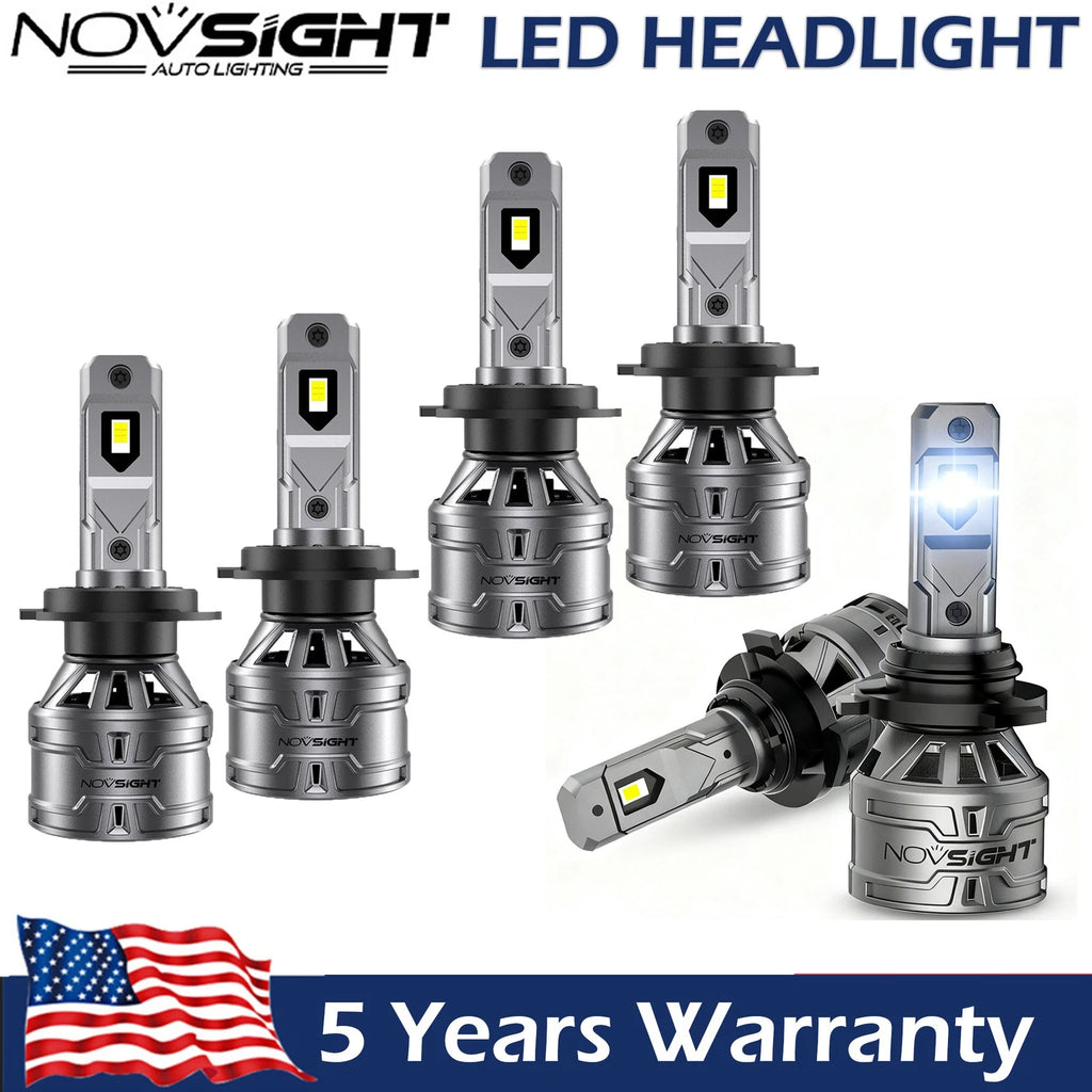 H7 LED Headlight Bulbs Kit for - 9006 High Low Beam