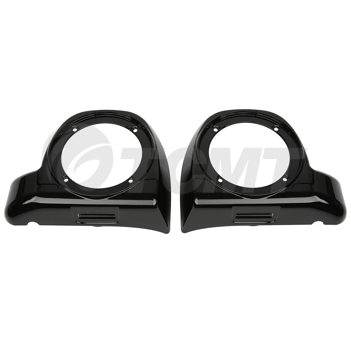 6.5" Fairing Lower Speaker Boxes for Harley Touring Models (2014–2024) - Matt/Gloss Black