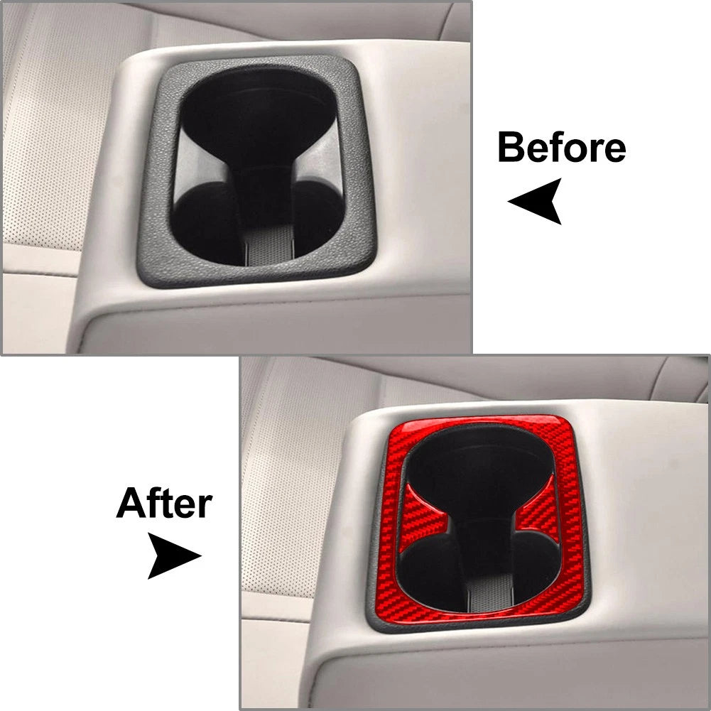 Rear Armrest Cup Holder Trim for Kia Stinger (2018–2023)