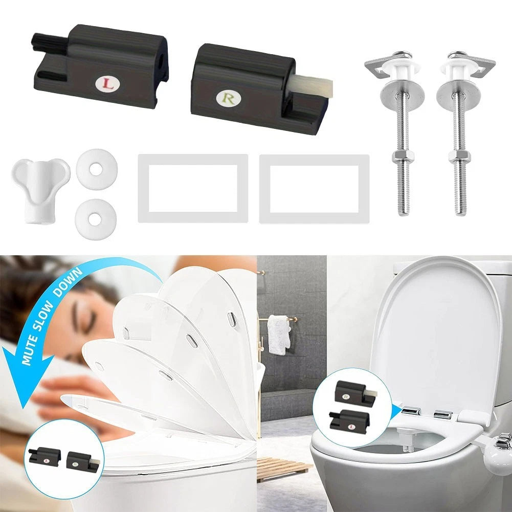 Toilet Seat Hinge Replacement Kit for Bathrooms