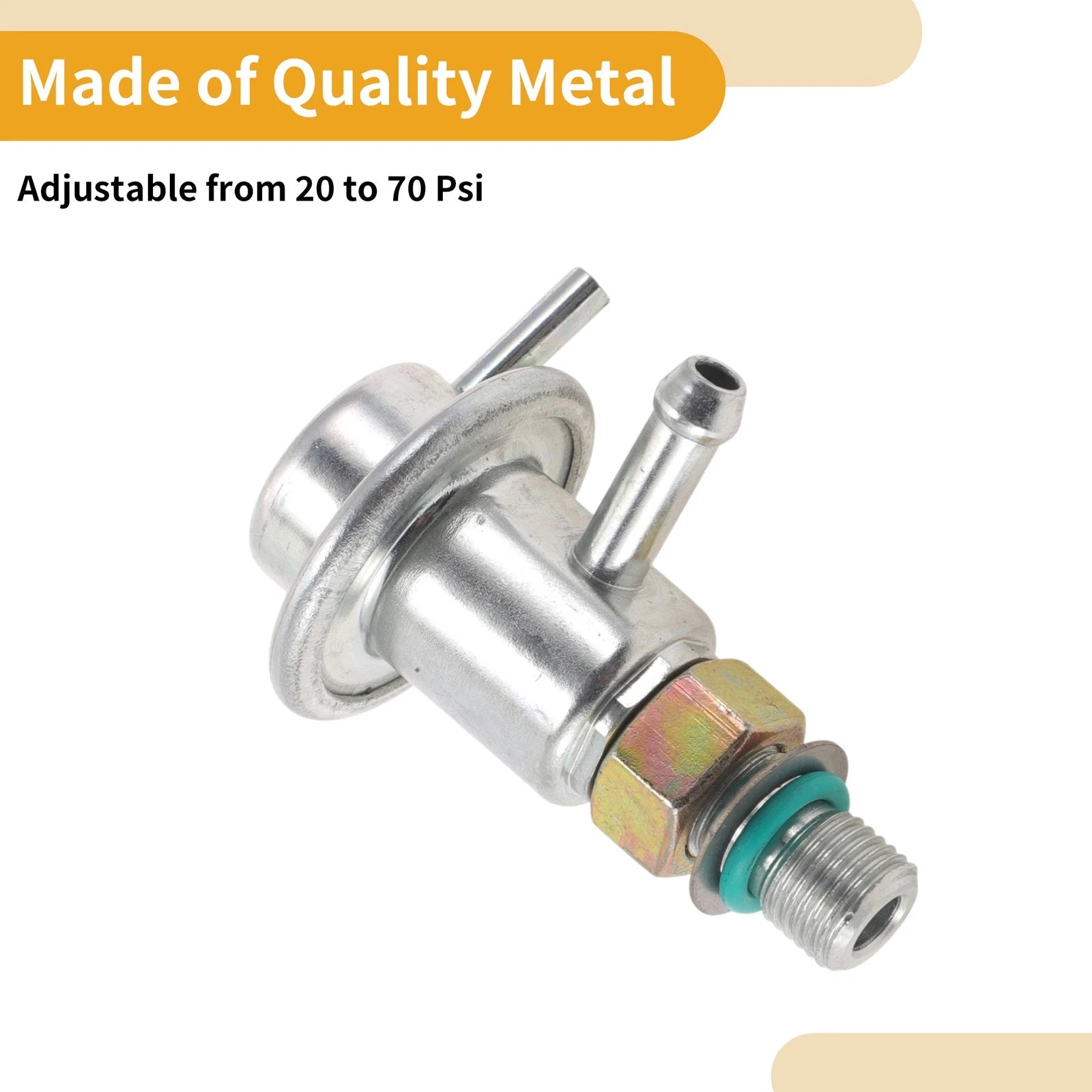 Fuel Pressure Regulator for Honda Accord 2001–2004 20–70 PSI Replacement