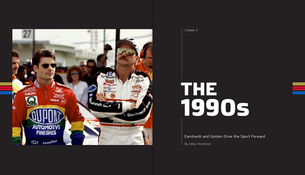 NASCAR 75 Year Daytona Book: Earnhardt, Petty, Allison, Waltrip, Gordon, Johnson