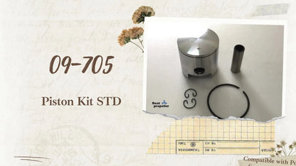 Piston Kit 09-705 3082451 STD + Ring for Polaris TX 440 (1976–1980)