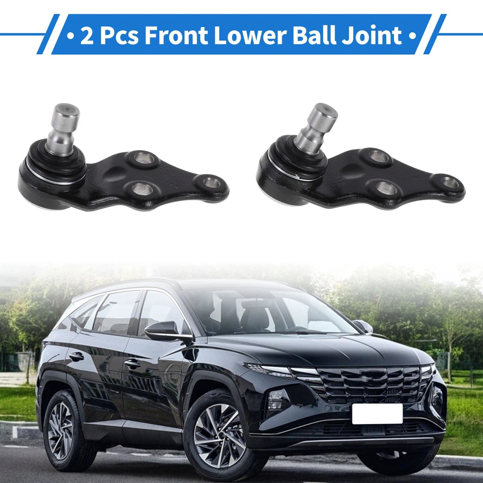 2 Pcs Front Lower Ball Joints for Hyundai Sonata (2011–2014)