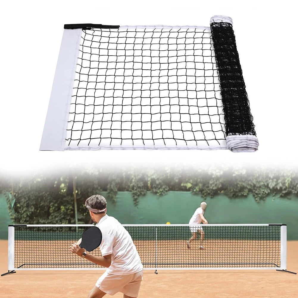 High Strength Nylon Pickleball Net 22x3ft for Indoor Outdoor Use