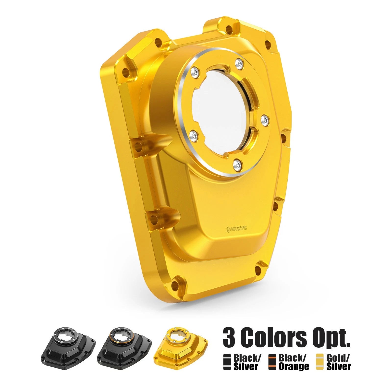 CNC Side Cam Cover for Harley Dyna Super Glide Custom FXDC FXD (2006–2017)