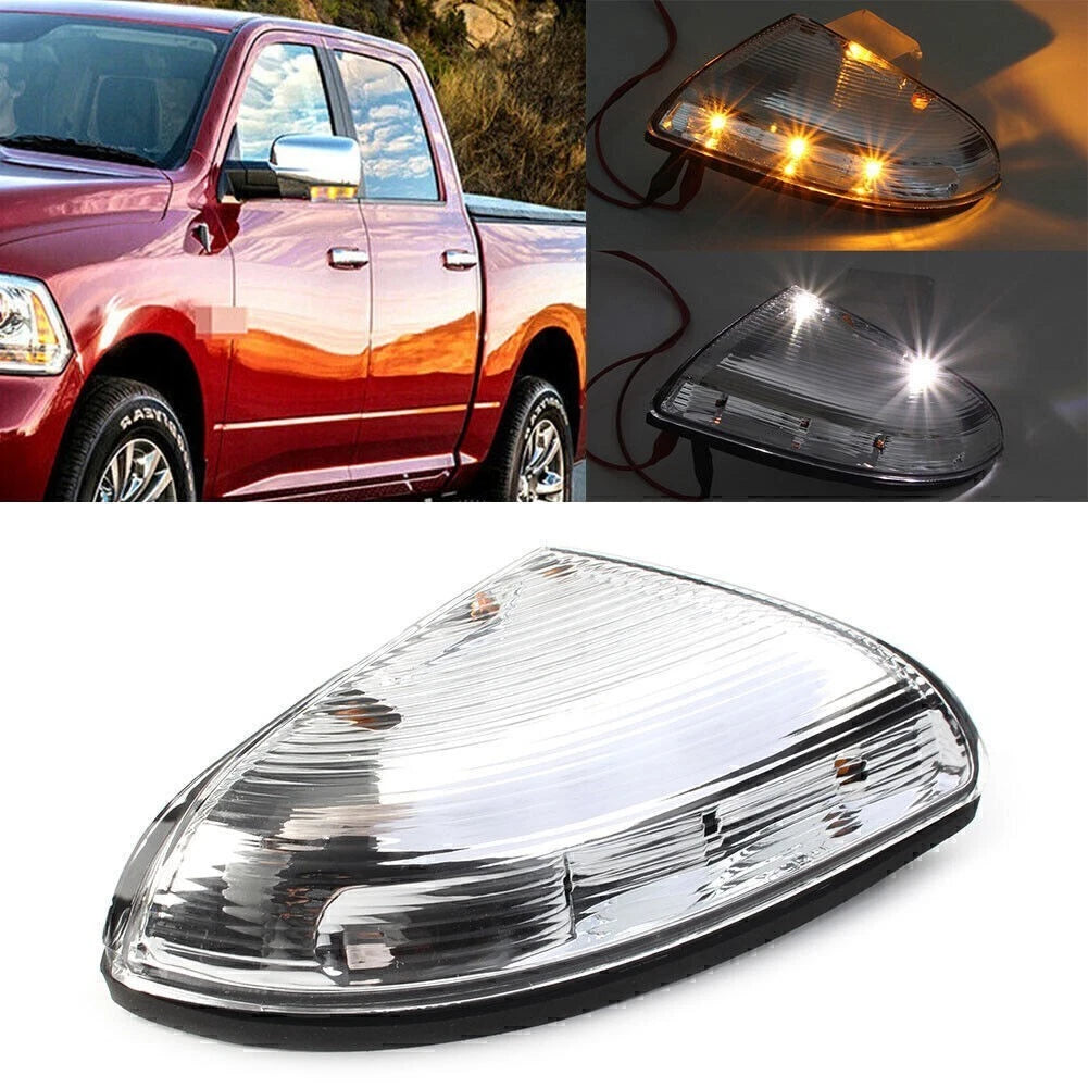 Left Side Mirror Turn Signal Light for Dodge RAM 1500 (2009–2013) RAM 2500 (2010–2013)