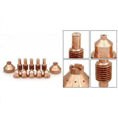 12pcs Torch Electrode Nozzles for 600 Accessories