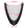 Headlight Fairing Windshield for Aprilia RS 660 (2020–2024) Matt Black + Clear