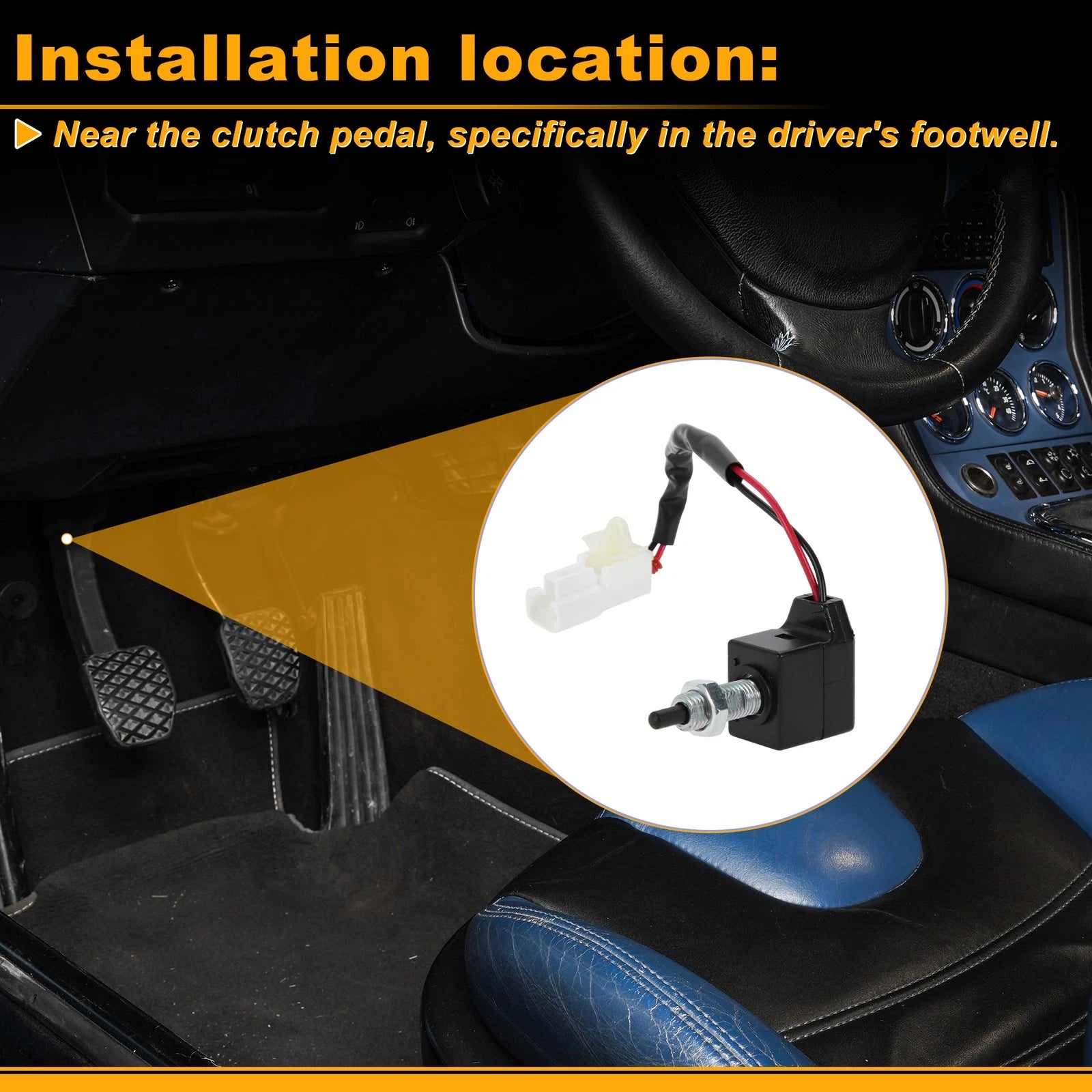 Clutch Actuator Switch for Hyundai Accent IV Notchback (2010–2024)