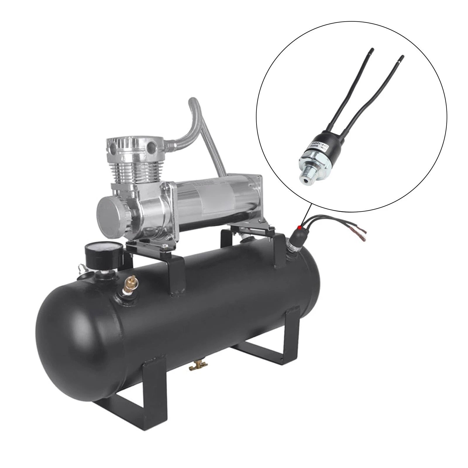 Air Compressor Pressure Switch 90120PSI 14 NPT for Efficient Control