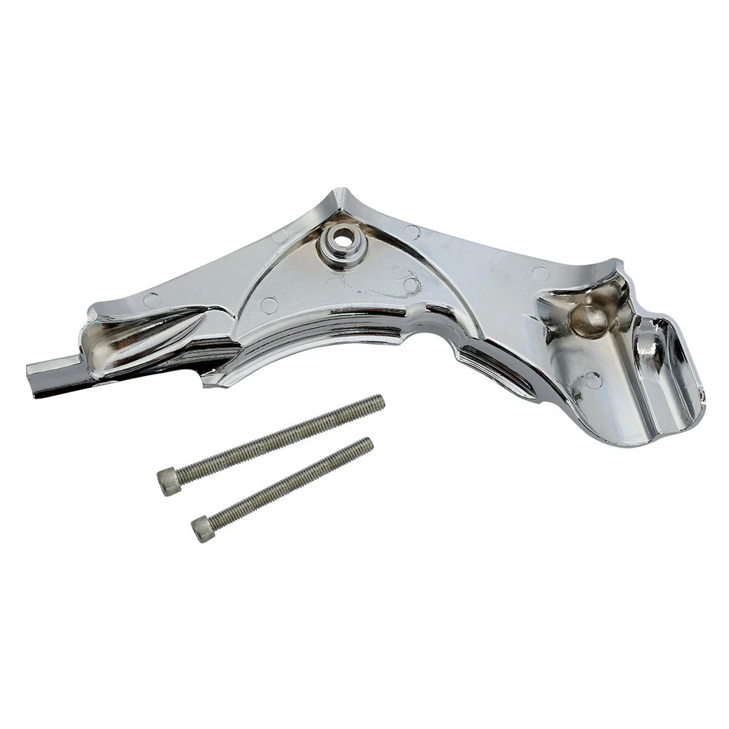 Chrome Cylinder Base Side Cover & Starter Cover for Harley Touring (2007–2016)