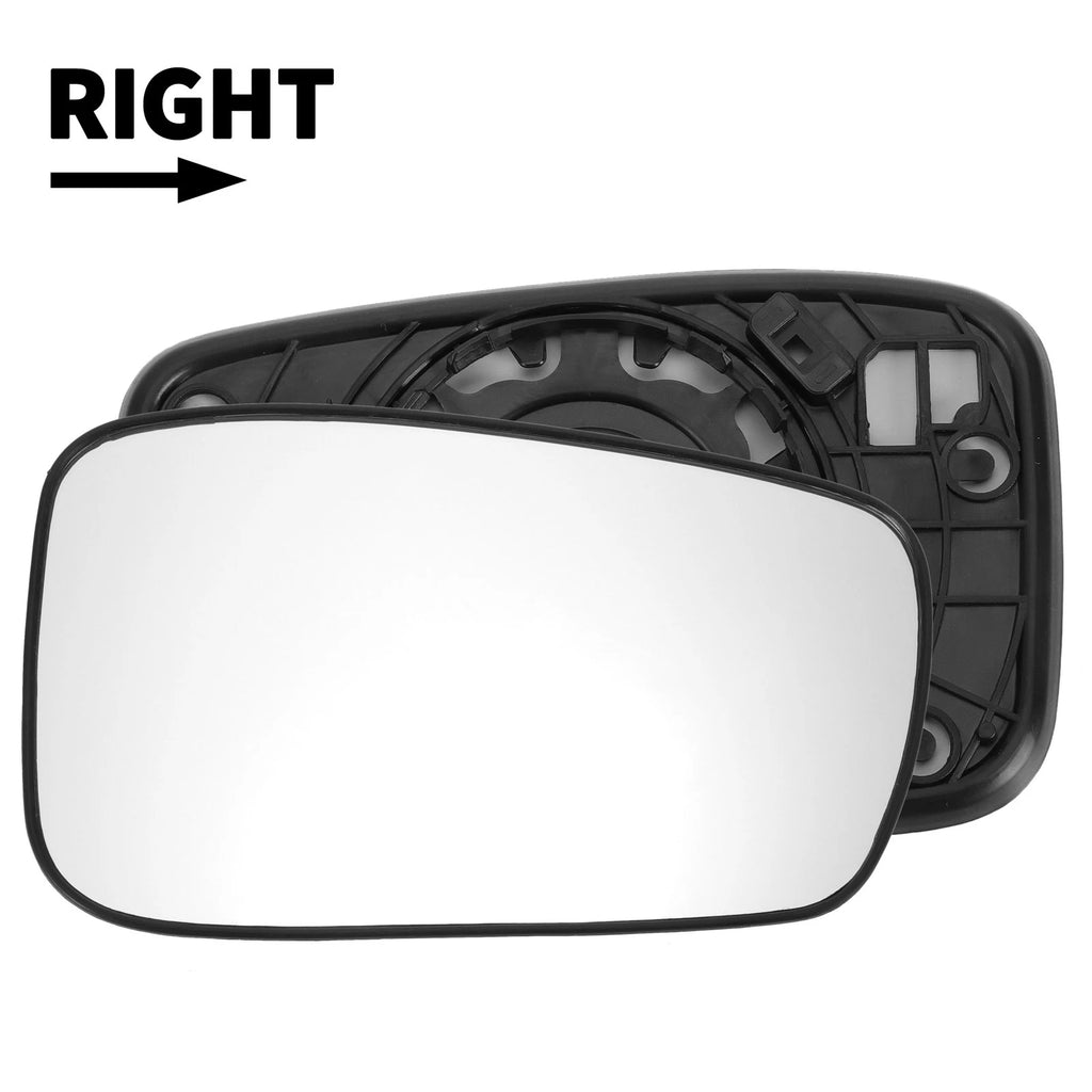 Right Side Mirror Glass Non Heated Replacement for Hyundai Sonata (2011–2014)