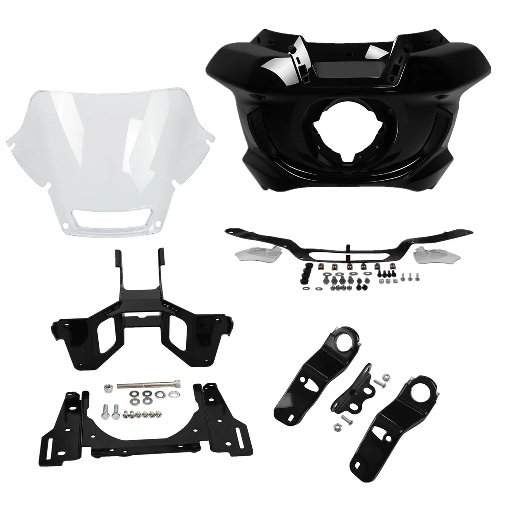 Headlight Fairing Windshield Lower Support Bracket for Harley Low Rider (2022–2023)
