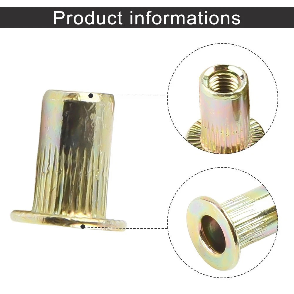 21PCS Nut Head Rivet for Industrial Equipment