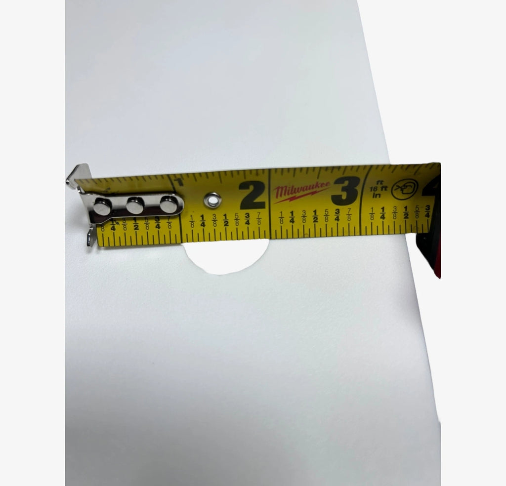 White Polycarbonate Marine Hatch Sheet Panel 24.625" x 7.75" x 0.5"
