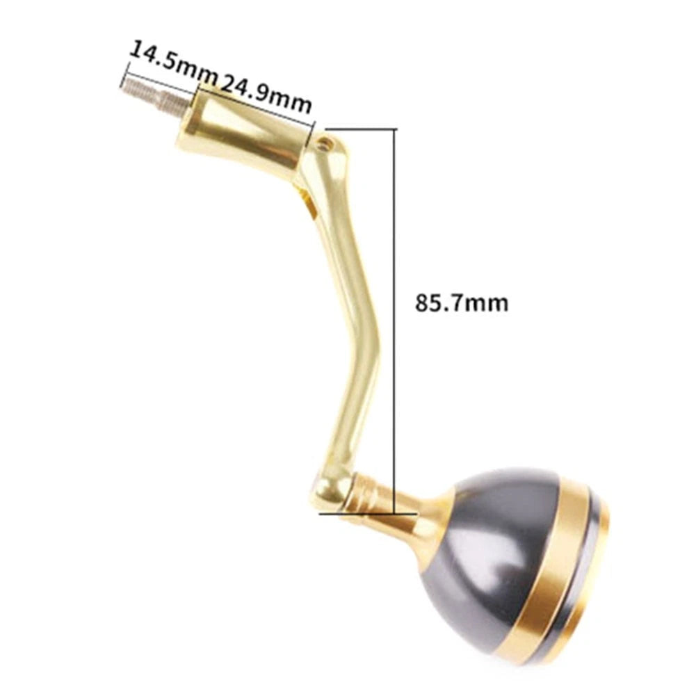 Fishing Reel Rocking Handle for Fishing Reel (Foldable Aluminum Alloy)
