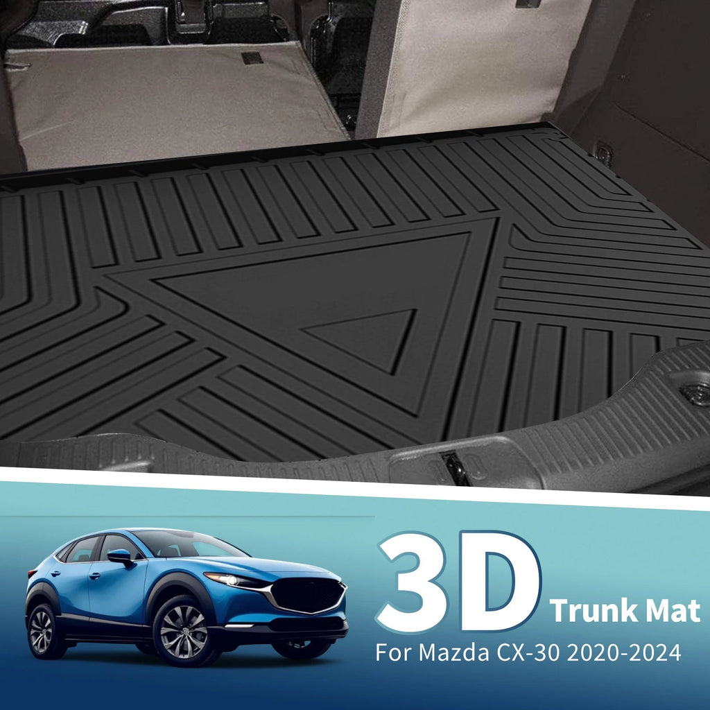 Rear Cargo Liner Flat Face TPE 1 Piece for Mazda CX-30 (2020–2025)