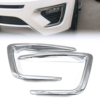 Chrome Front Fog Light Cover Trim for Ford Expedition (2018–2020)