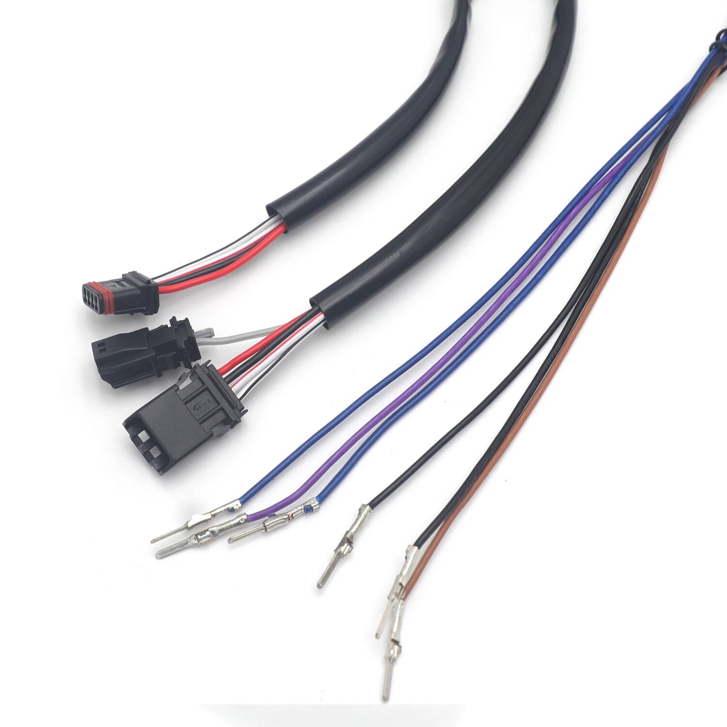 Extended Cable Line for Harley Softail Night Train FXSTB (2007–2009)