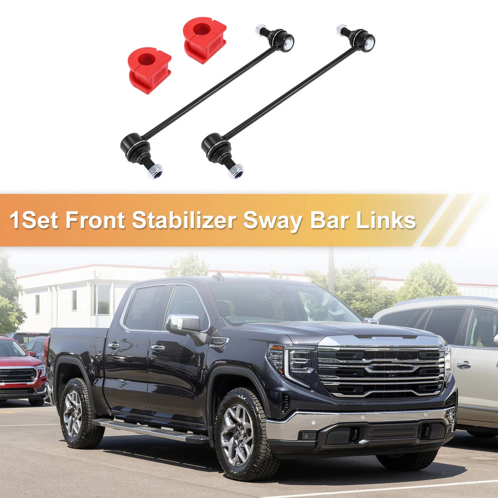 Front Stabilizer Sway Bar Link with Bushing Replacement Set for GMC Terrain (2010–2017)