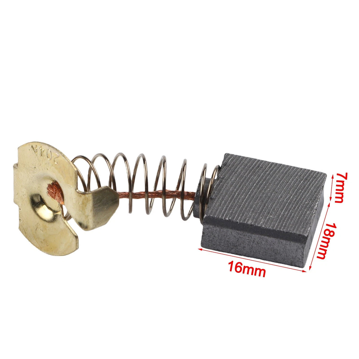 Replacement Carbon Brushes for Demolition Hammer (71816mm)