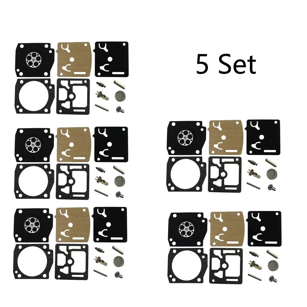 5X Carburetor Gasket Kit for Dolmar PS630 PS6400 PS7300 PS7900 (RB-201)