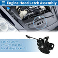 Hood Latch Assembly Replacement for Honda Civic (2012–2015)