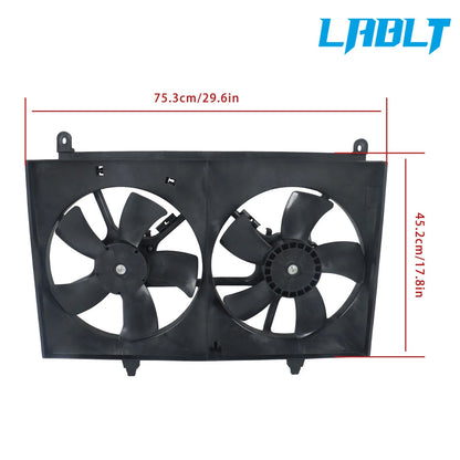 Radiator Cooling Fan Assembly 620423 21481CL80A for Infiniti FX35 (2003–2008)