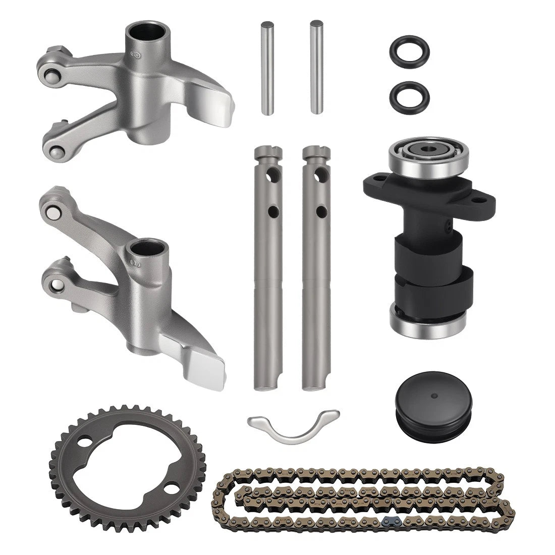 Camshaft Rocker Arms & Chain & Gear Sprocket Kit for Honda Sportrax TRX300EX (2001–2009)