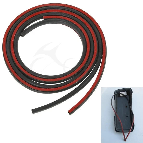 Rubber Seal Gaskets for Harley Saddlebag Lids (2014–2023)