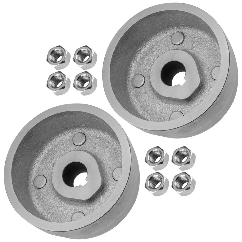 Wheel Hub and Lug Nuts Replacement for Exmark LCT4818BV Lazer Z (2000–2000)