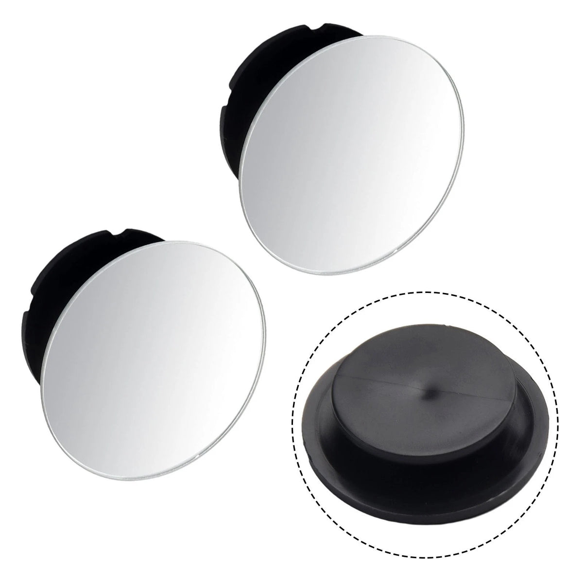 Convex Mirror Blind for spot Mirror Wide Vision ABS Shell Clear and