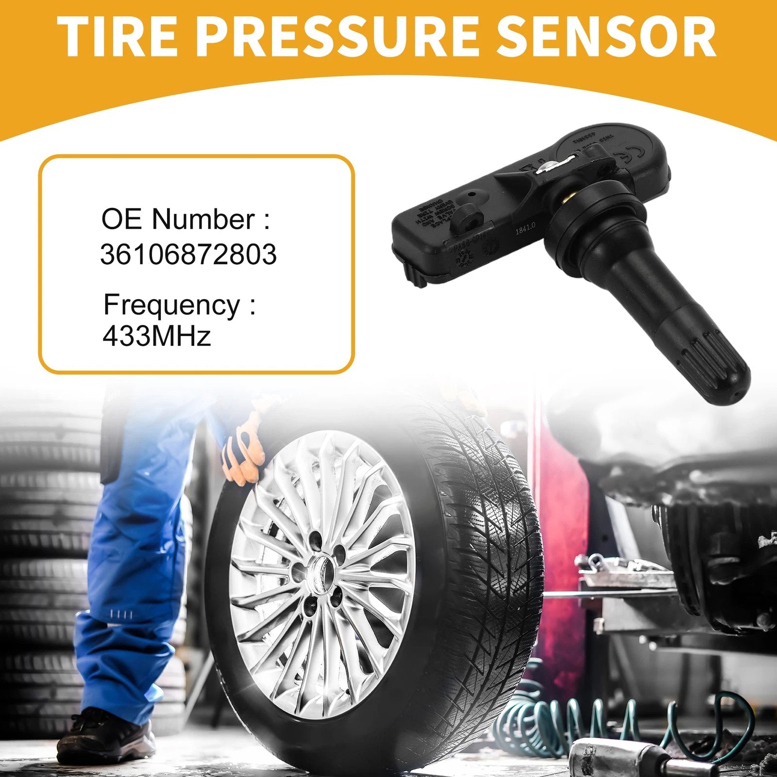 Tire Pressure Sensor Replacement for BMW 530i xDrive (2017–2022)