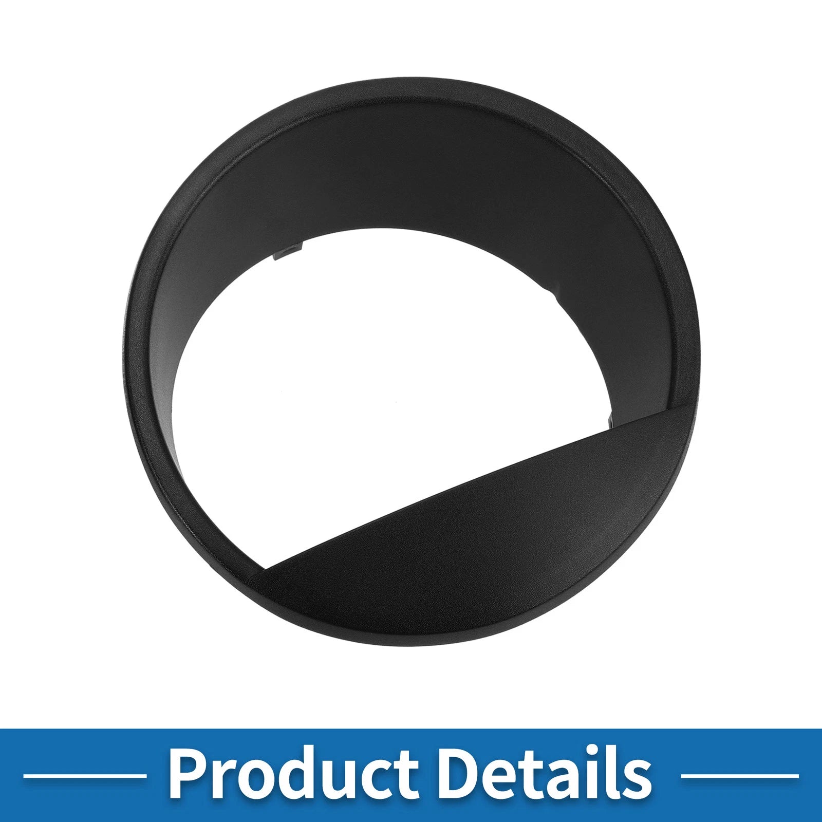 2 Pcs Headlight Trim Bezel for Jeep Wrangler JK (2007–2018)
