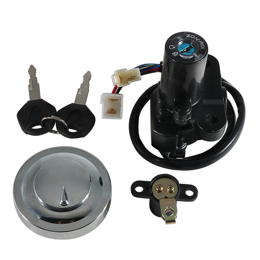 Fuel Tank Cap & Ignition Key Switch Lock Set for Yamaha XVS950 (2009–2012)