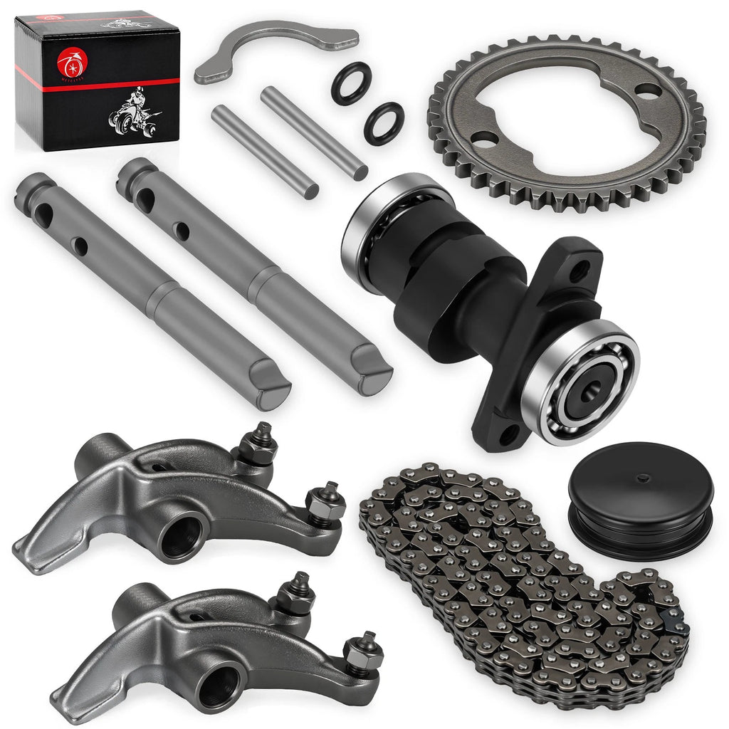 Camshaft & Rocker Arm & Cam Gear Sprocket Kit for Honda TRX250X TRX300EX TRX300X (2001–2023)