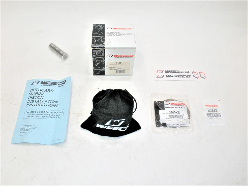 Wiseco 3133P4 Piston Kit for OMC V4/V6 Eagle Series (60°)